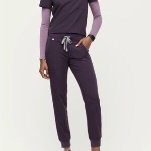 Figs Zamora Purple Shadow (PO 2199) Jogger Pants, Size M